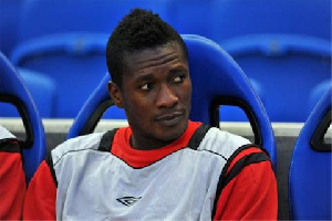 Asamoah Gyan Focuse