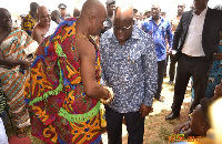 President Nana Akufo-Addo meets Goasomanhene