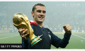 Griezmann helped France win the 2018 World Cup under manager Didier Deschamps