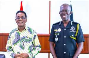 Prof Yanah And IGP George Dampare 