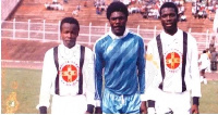 Windsor Kofi Abbrey, goalkeeper Nke and the legendary Geroge Weah