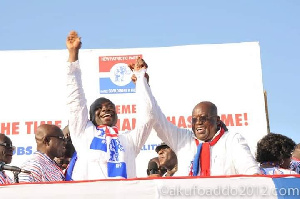 Akufo-Addo with late Basoah in 2012