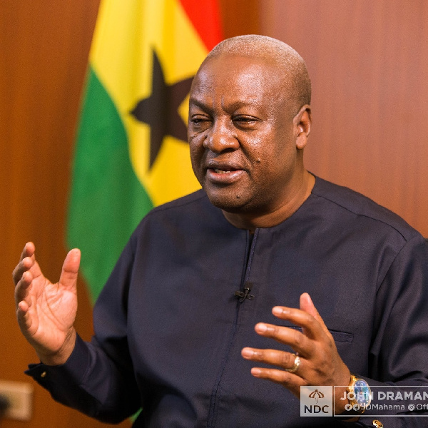 Former President John Dramani Mahama