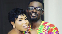 Nana Appiah Mensah and his wife