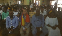 Team Hearts of Oak at the Perez Chapel  at Dzorwulu