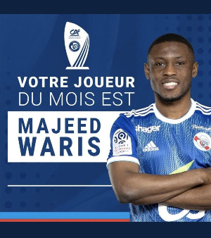 Black Stars striker,Majeed Waris