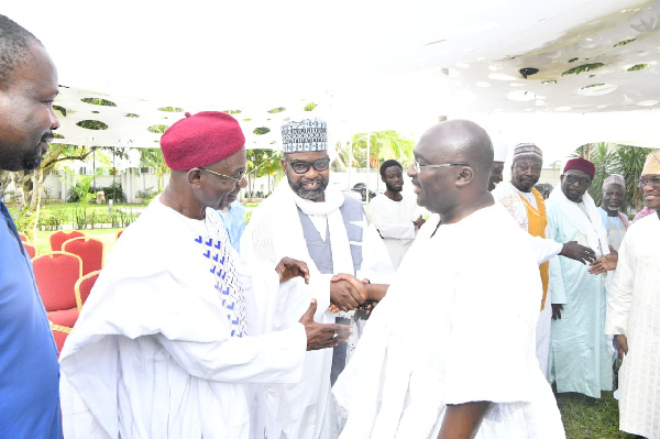 Dr Mahamudu Bawumia expressed gratitude to all the groups for the visit