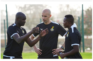 Otto Addo and Black Stars' technical team