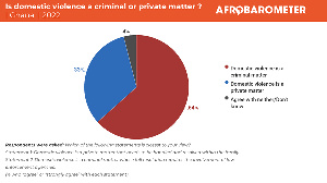 Afrobarometer round 9 survey conducted in April 2022