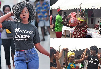 The exhibition took place at the Food Court inside the Accra Mall