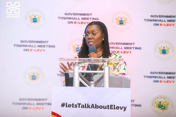 Ursula Owusu-Ekuful, Communication and Digitization Minister