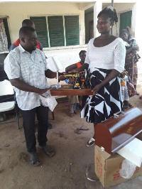 Some beneficiaries receiving their items