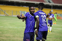 Berekum Chelsea players in jubilant mood