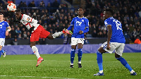 Moses broke the deadlock at the King Power Stadium