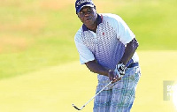 Ghanaian professional golfer Emos Korblah