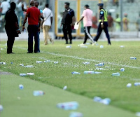 A scene from the Hearts - Wa All Stars game