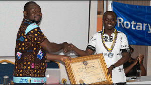 Rotary club of Accra-Osu inducts two new member