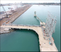 The new ultra-modern Liquid Bulk Terminal at the Port of Takoradi