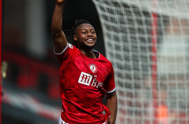 Bristol City striker, Antoine Semenyo