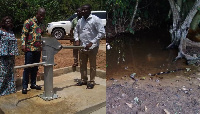 The residents are reported to have rejected the borehole based on political grounds