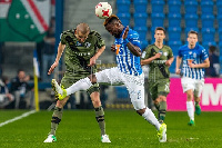 Lech Poznan midfielder Abdul Aziz Tetteh