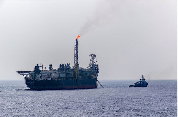 File photo of Ghana's FPSO Nkrumah oil vessel