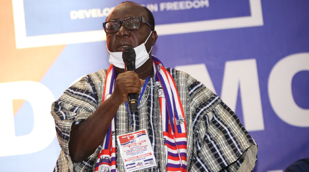 Freddie Blay, the National Chairman of the ruling NPP