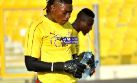 Black Stars goalie Razak Abalora