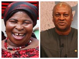 Mrs. Akua Donko and President John Mahama