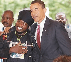 Blakk Rasta with Barack Obama