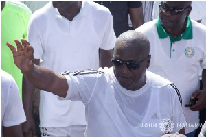 John Dramani Mahama is former President of the Republic of Ghana