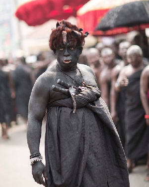 Asantehemaa's funeral    Photocredit: Bob Pixel