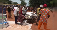 Around 2,500 families in Grimari, a town hit by the violence that erupted in CAR