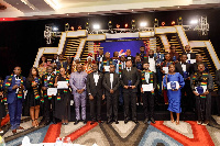 Group picture of the award receipients