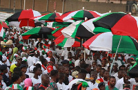 Some supporters of the NDC