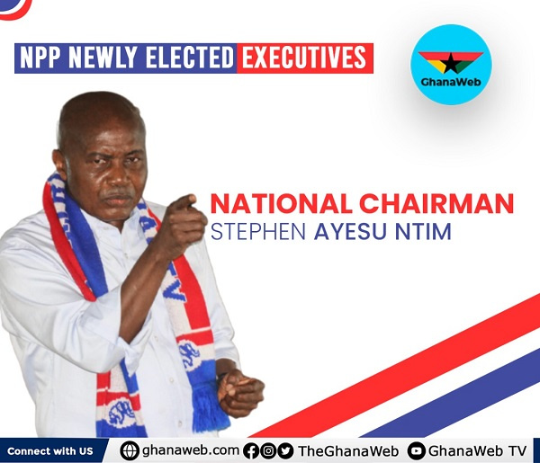 Stephen Ayensu Ntim, new NPP Chairman