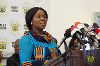 Minister of Sanitation and Water Resources Cecilia Dapaah