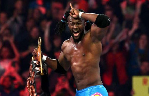 WWE champion, Kofi Kingston