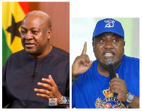 John Mahama and Nana B