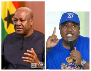 John Mahama and Nana B