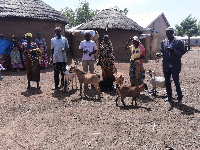 Some farmers with livestock