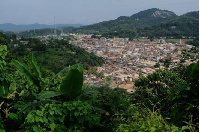 The gold-mining town of Obuasi, Ghana in 2019    Photo Credit: REUTERS/Francis Kokoroko.