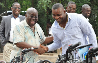 President Nana Akufo-Addo and Wontumi