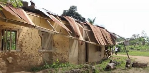 A part of the dilapidated Koransang Presby Basic School