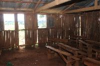 Inside one of the classrooms at Mkulima Primary School. PHOTO | JOHN NJOROGE | NATION MEDIA GROUP