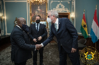 Ghanaian President, Akufo-Addo in Luxembourg