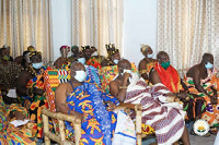 The chief said politics must not divide the good people of Ghana