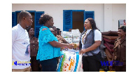 The team also provided several packs of foods to the inmates of Nsawam Male Prison