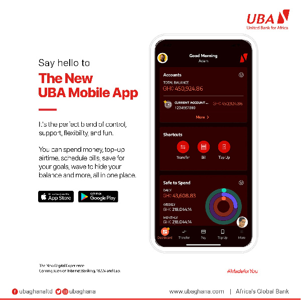 UBA mobile banking app