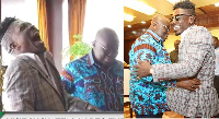 Dancehall artiste, Shatta Wale and President Akufo-Addo